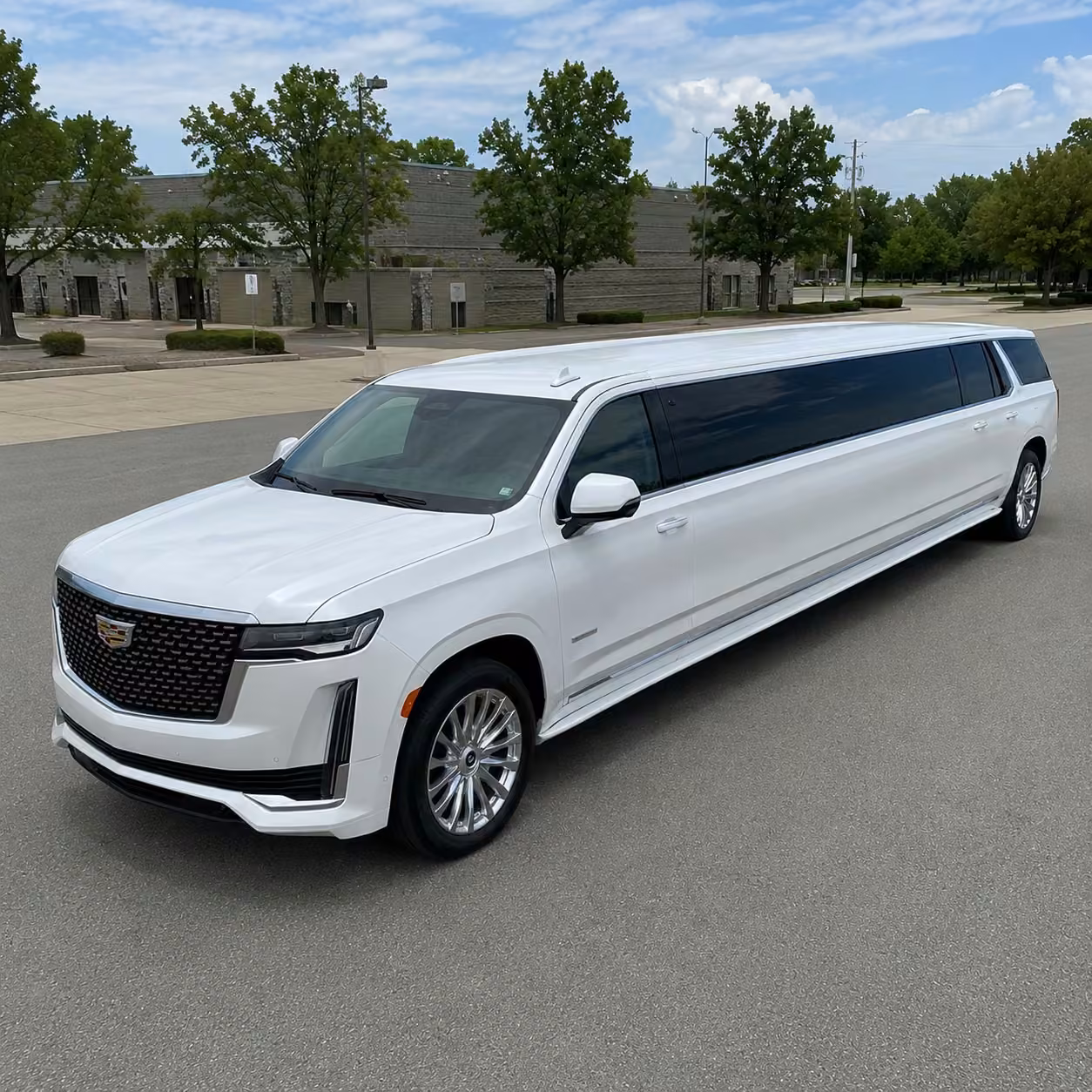 escalade limo exterior