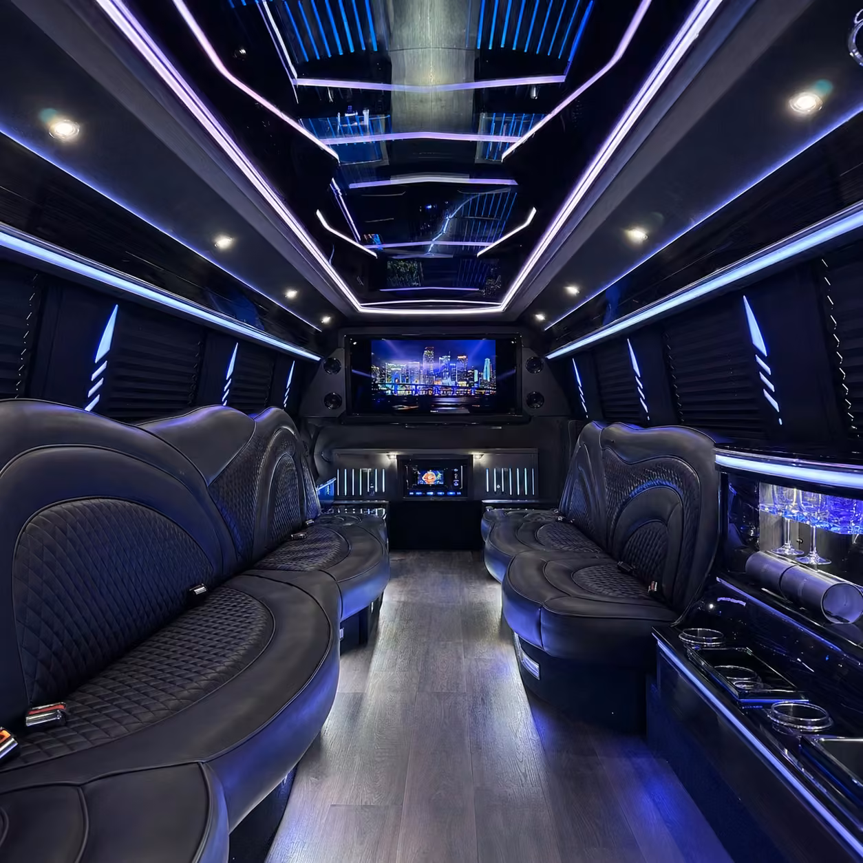 lincoln mkt limo inside